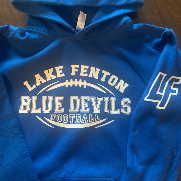Custom Youth Football Sweatshirts (Available in Adult also)Any School/Mascot - Picture 2 of 3